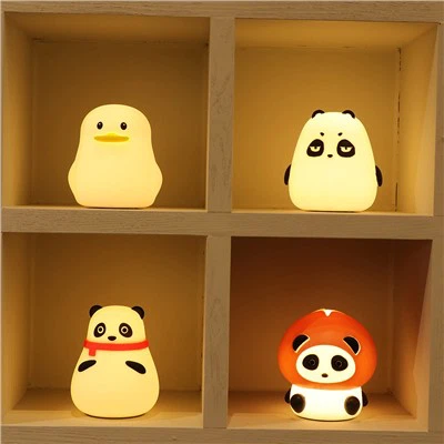 Силиконовая настольная лампа